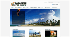 Desktop Screenshot of cabaretetravelguide.com